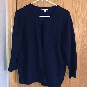 Croft&Barrow Navy Blue Cardigan